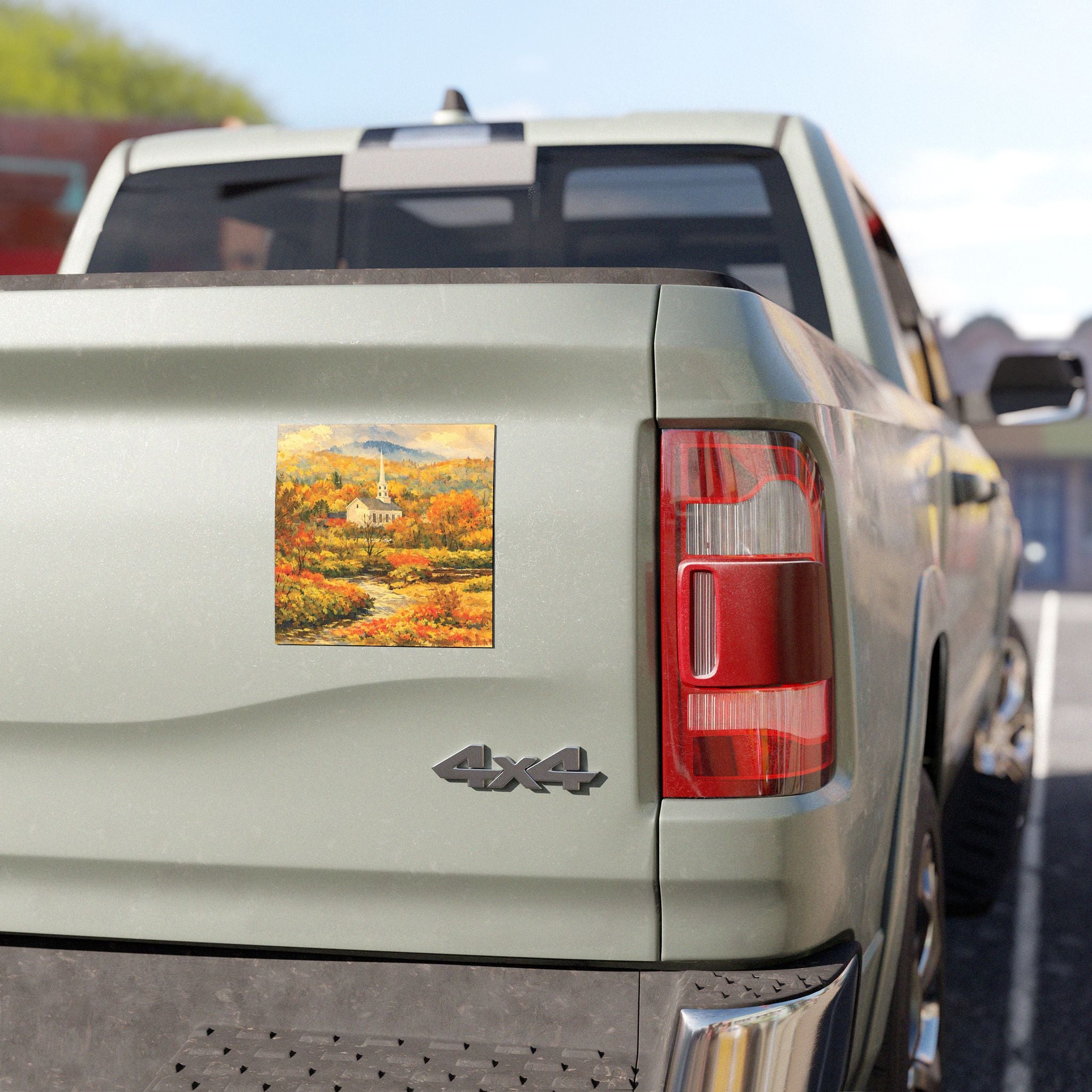 Stowe Vermont Car Magnets | Fall Landscape Magnet