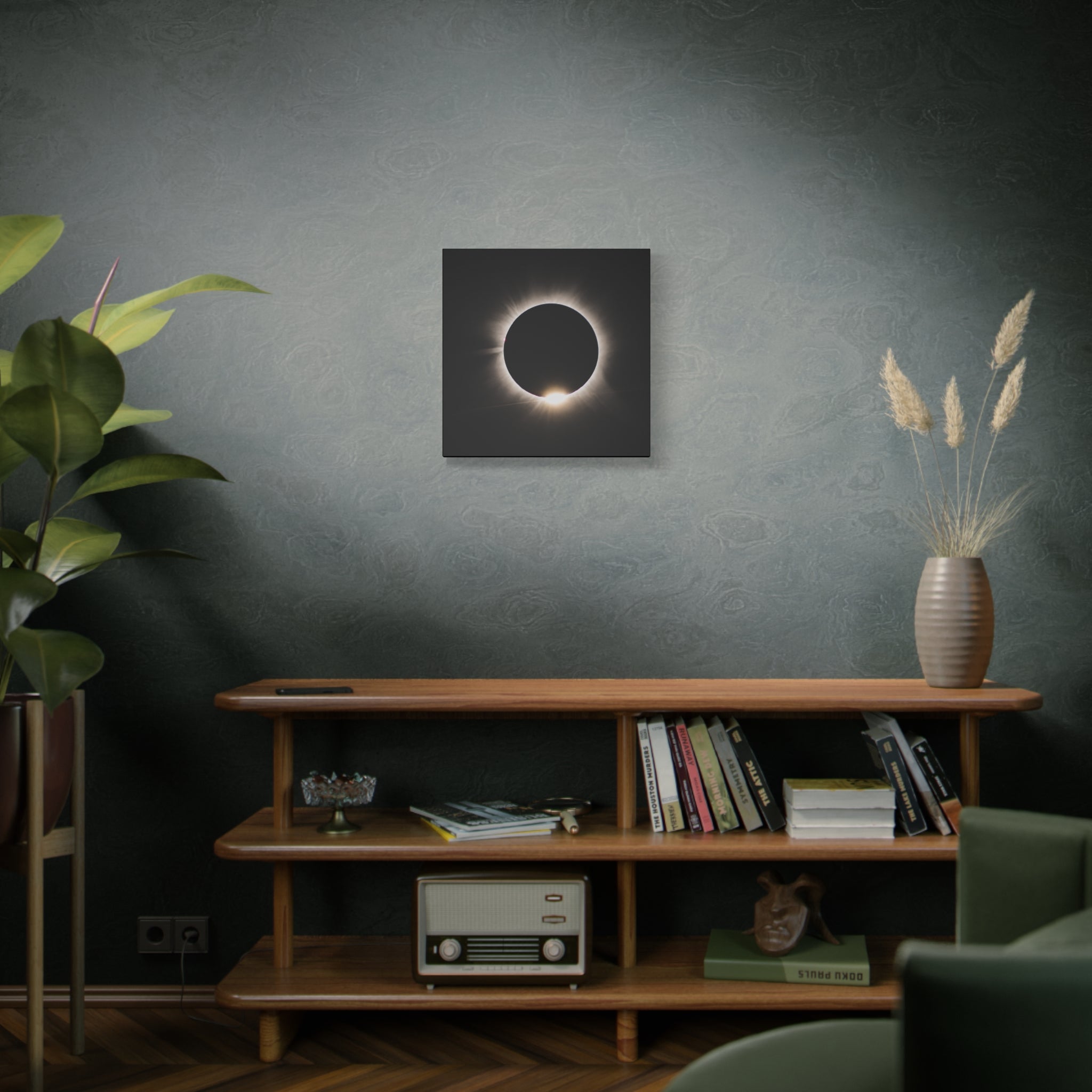 Total Solar Eclipse Matte Canvas