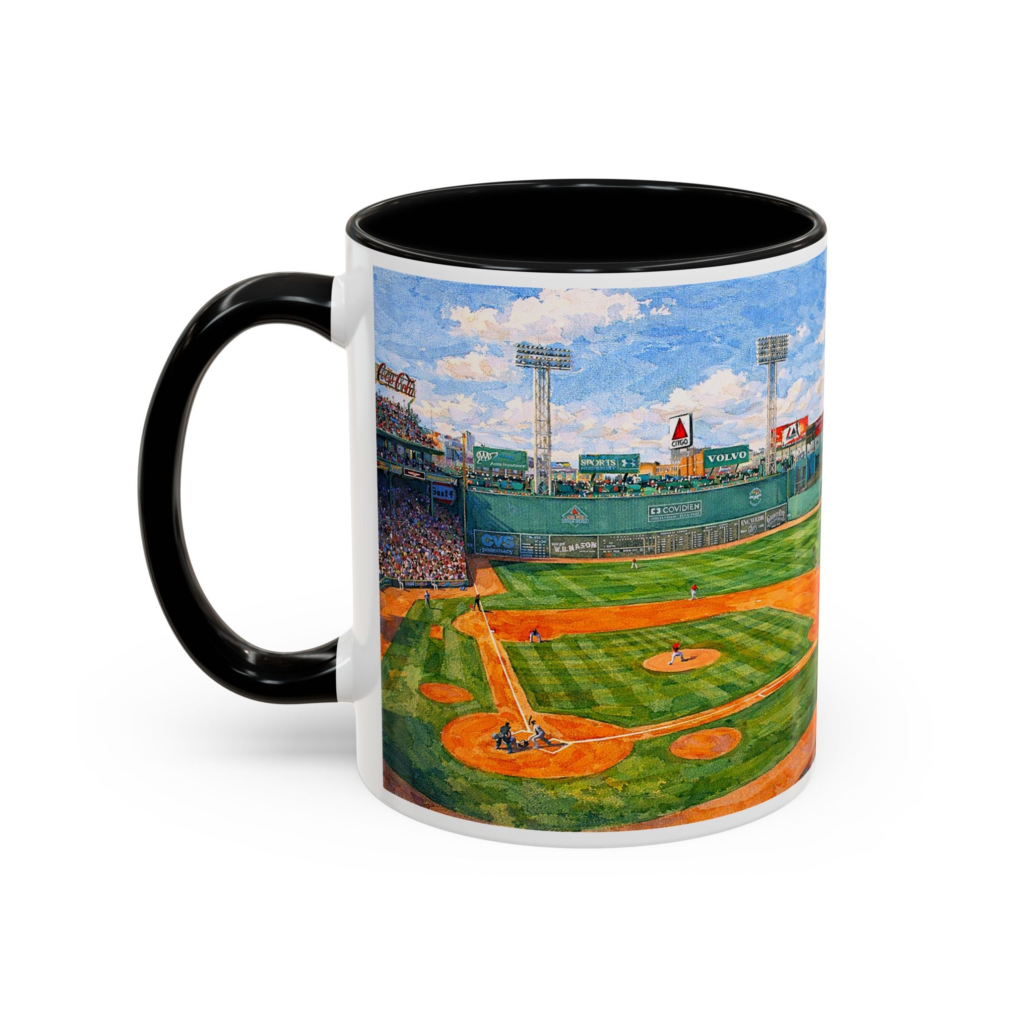 Fenway Pahk Boston Red Sox Two-Sided Mug | Baseball Stadium Coffee Mug