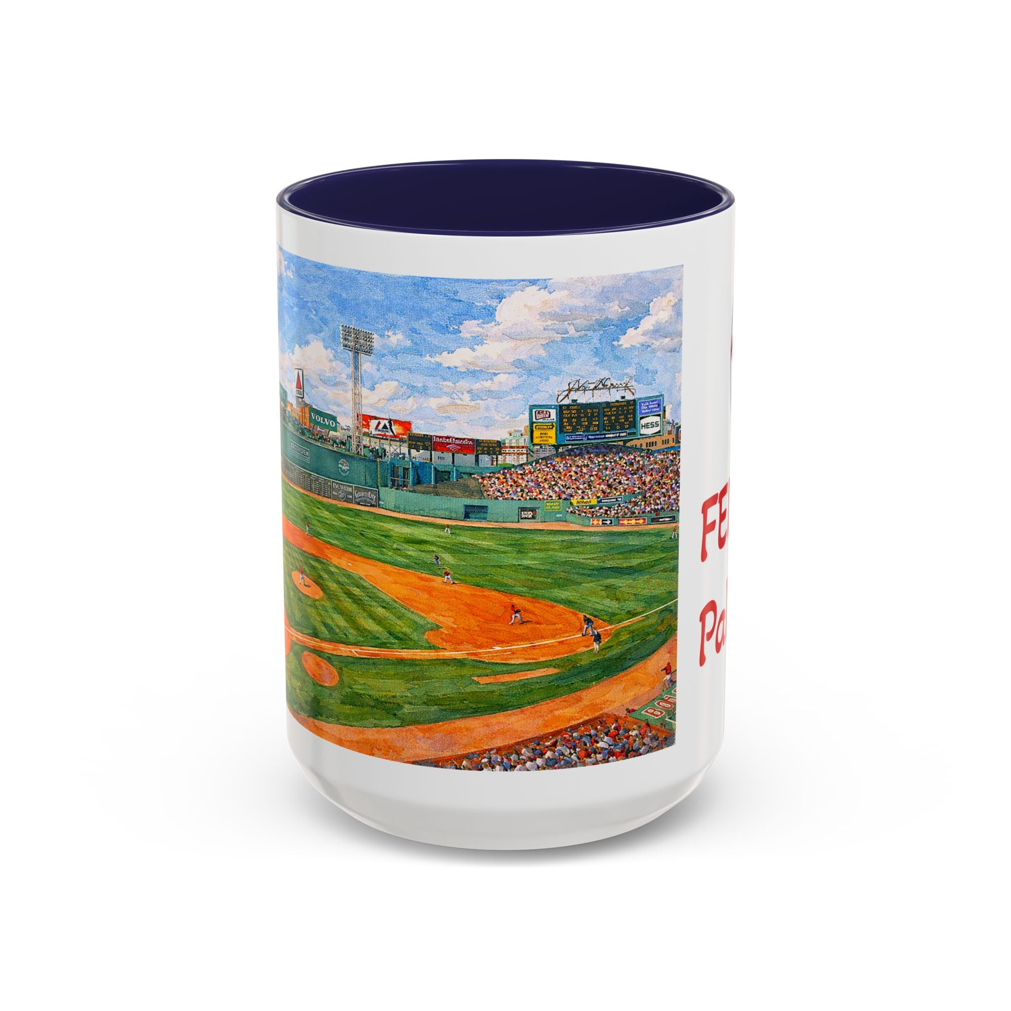 Fenway Pahk Boston Red Sox Two-Sided Mug | Baseball Stadium Coffee Mug