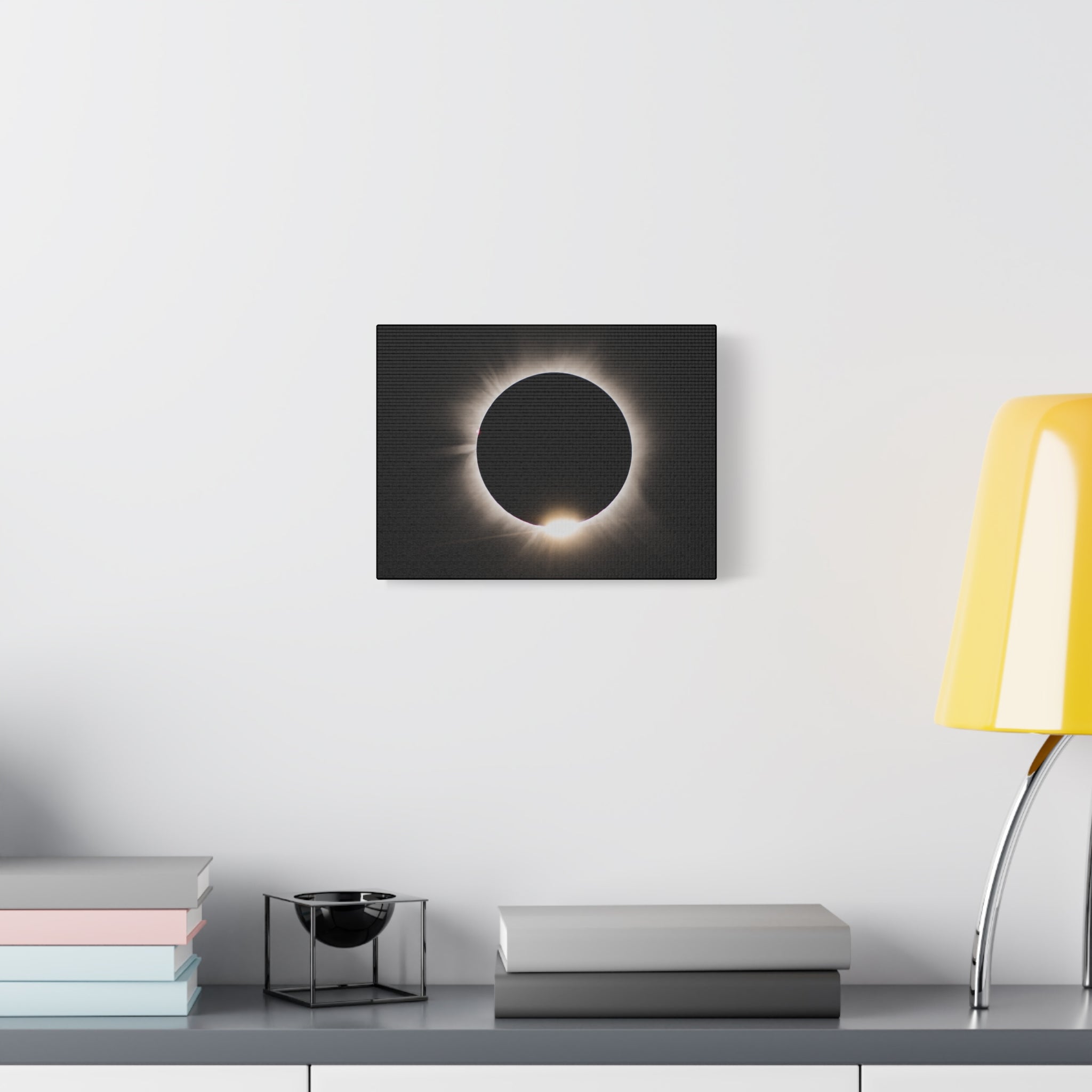 Total Solar Eclipse Matte Canvas