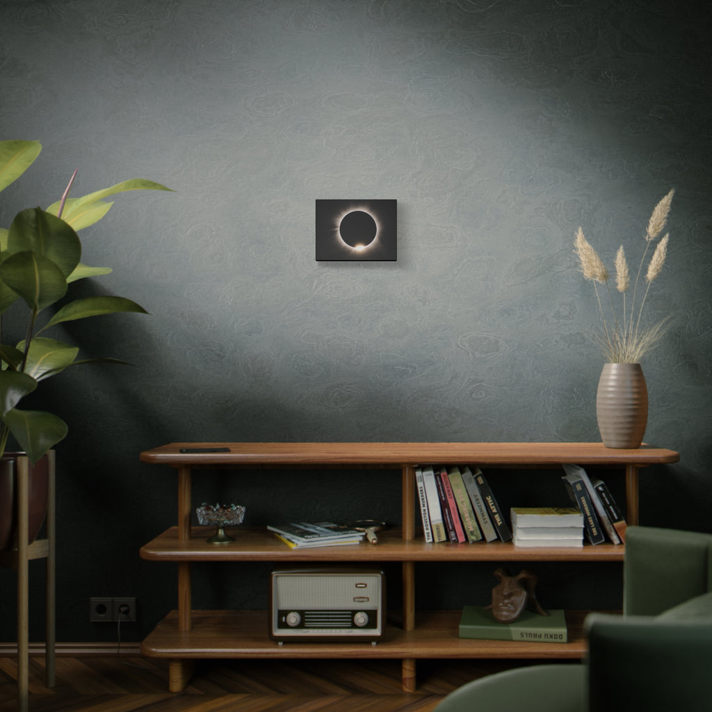 Total Solar Eclipse Matte Canvas