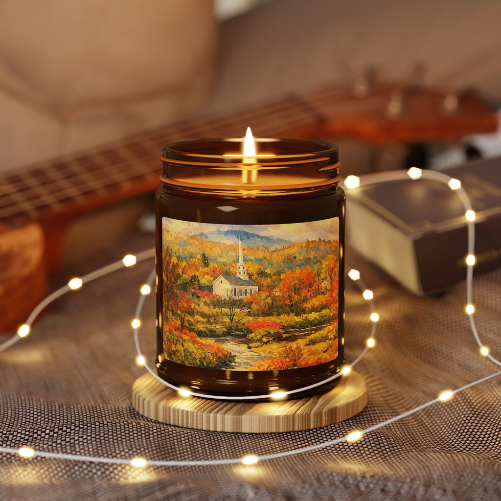 Stowe Vermont Candle | Amber Jar Soy Candle