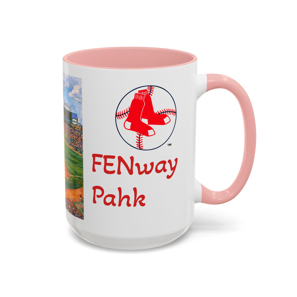 Fenway Pahk Boston Red Sox Two-Sided Mug | Baseball Stadium Coffee Mug
