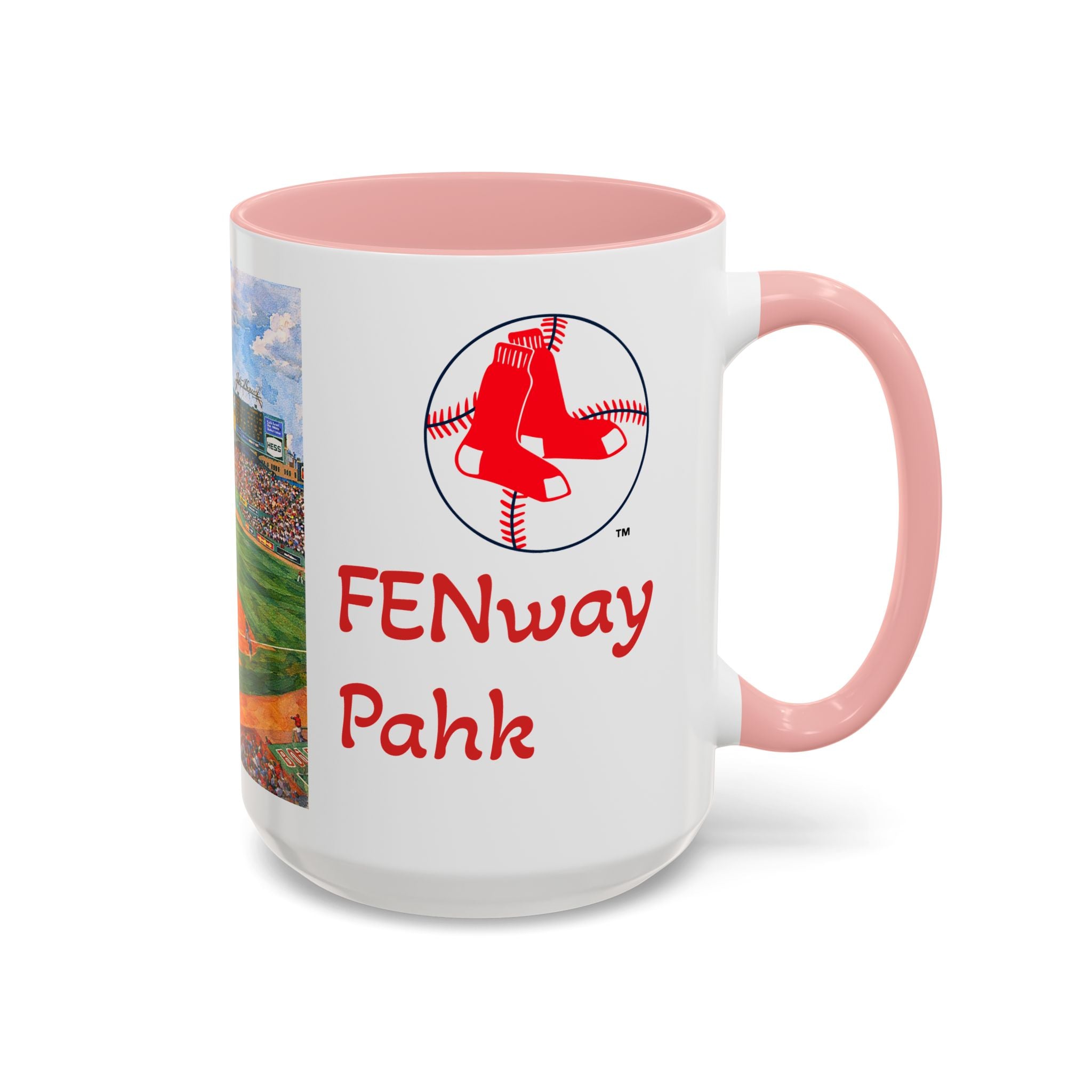 Fenway Pahk Boston Red Sox Two-Sided Mug | Baseball Stadium Coffee Mug