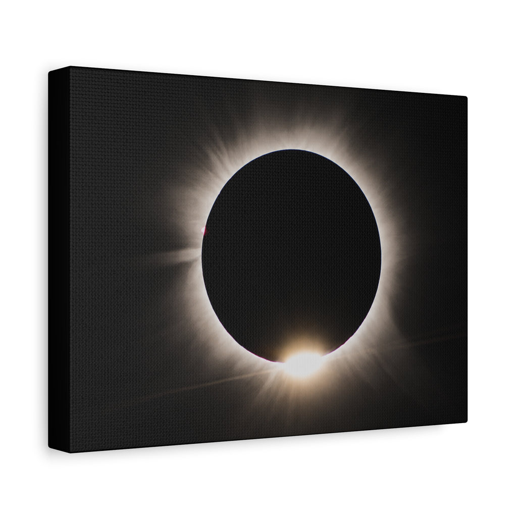 Total Solar Eclipse Matte Canvas