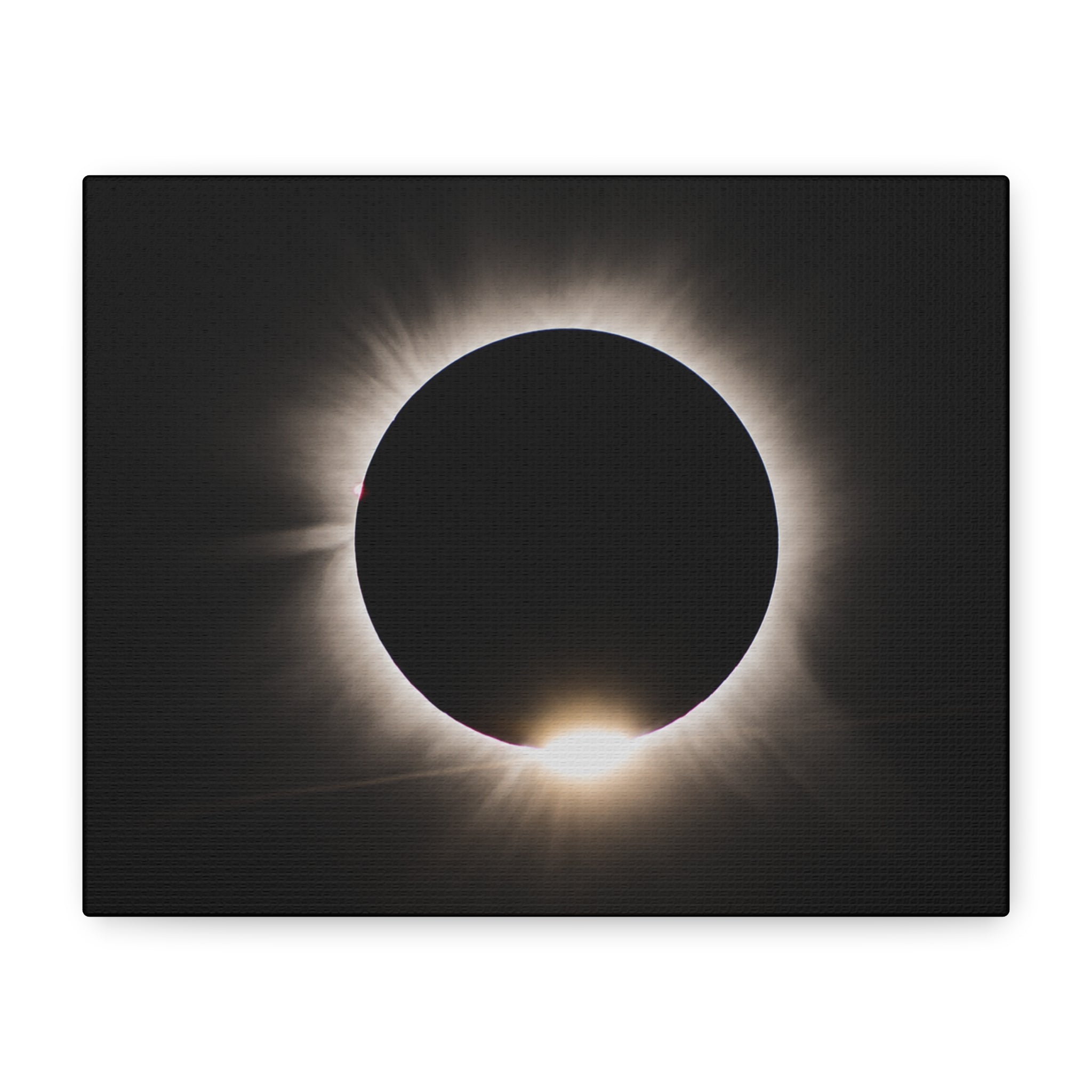 Total Solar Eclipse Matte Canvas