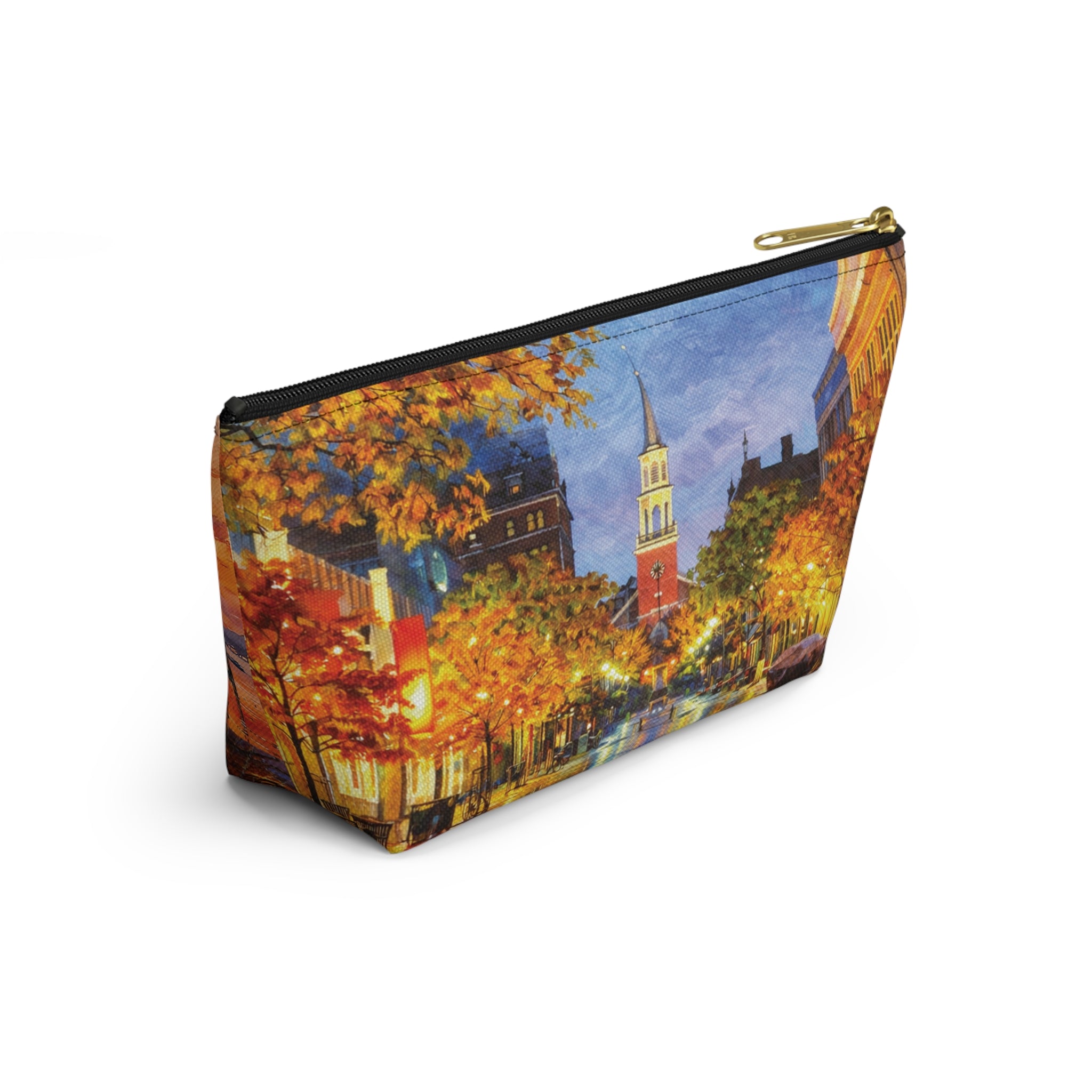 Burlington Vermont Church Street Marketplace and Lake Champlain Accessory Pouch