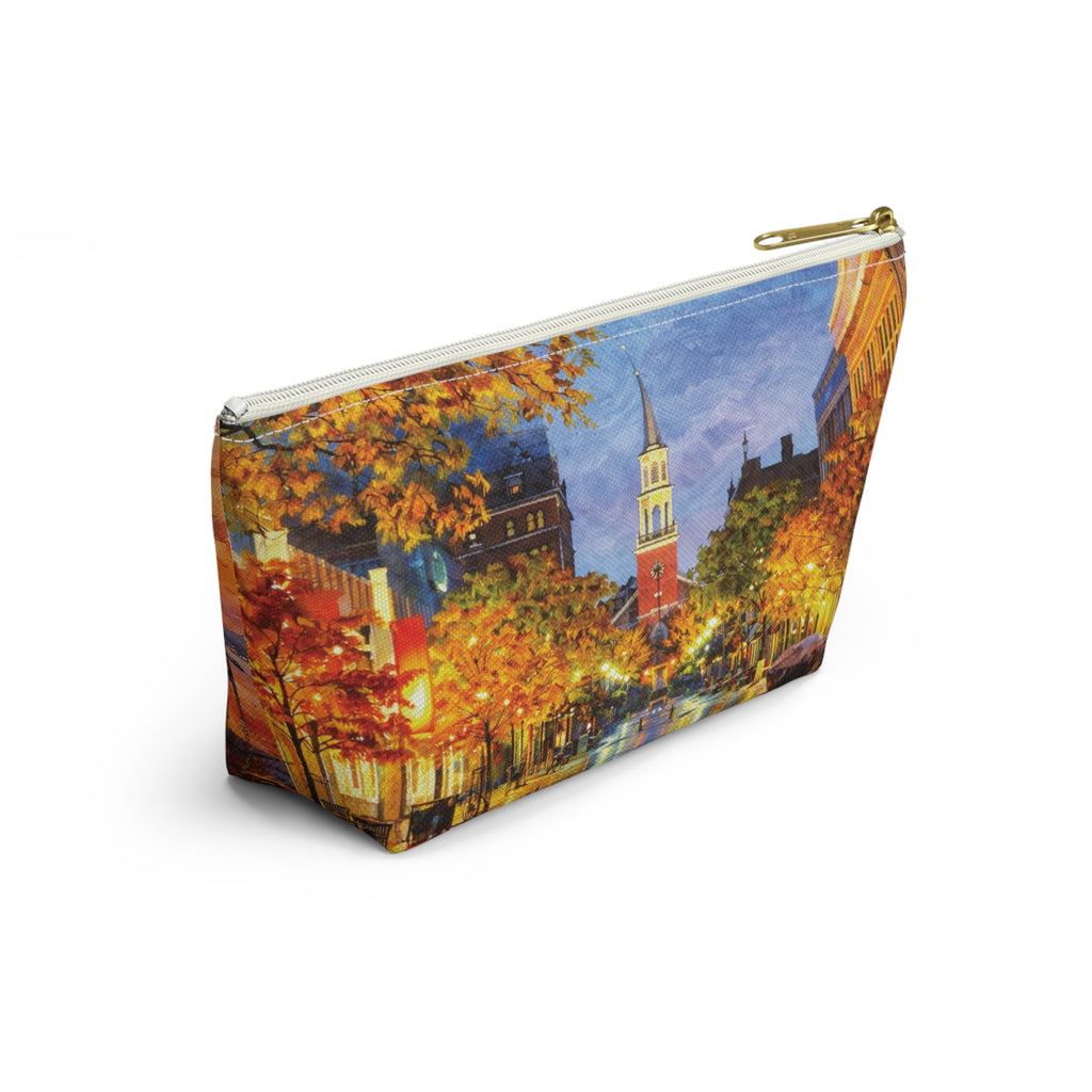 Burlington Vermont Church Street Marketplace and Lake Champlain Accessory Pouch