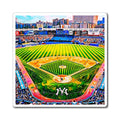 Yankee Stadium Aerial View Magnets | Baseball Field Refrigerator Magnet