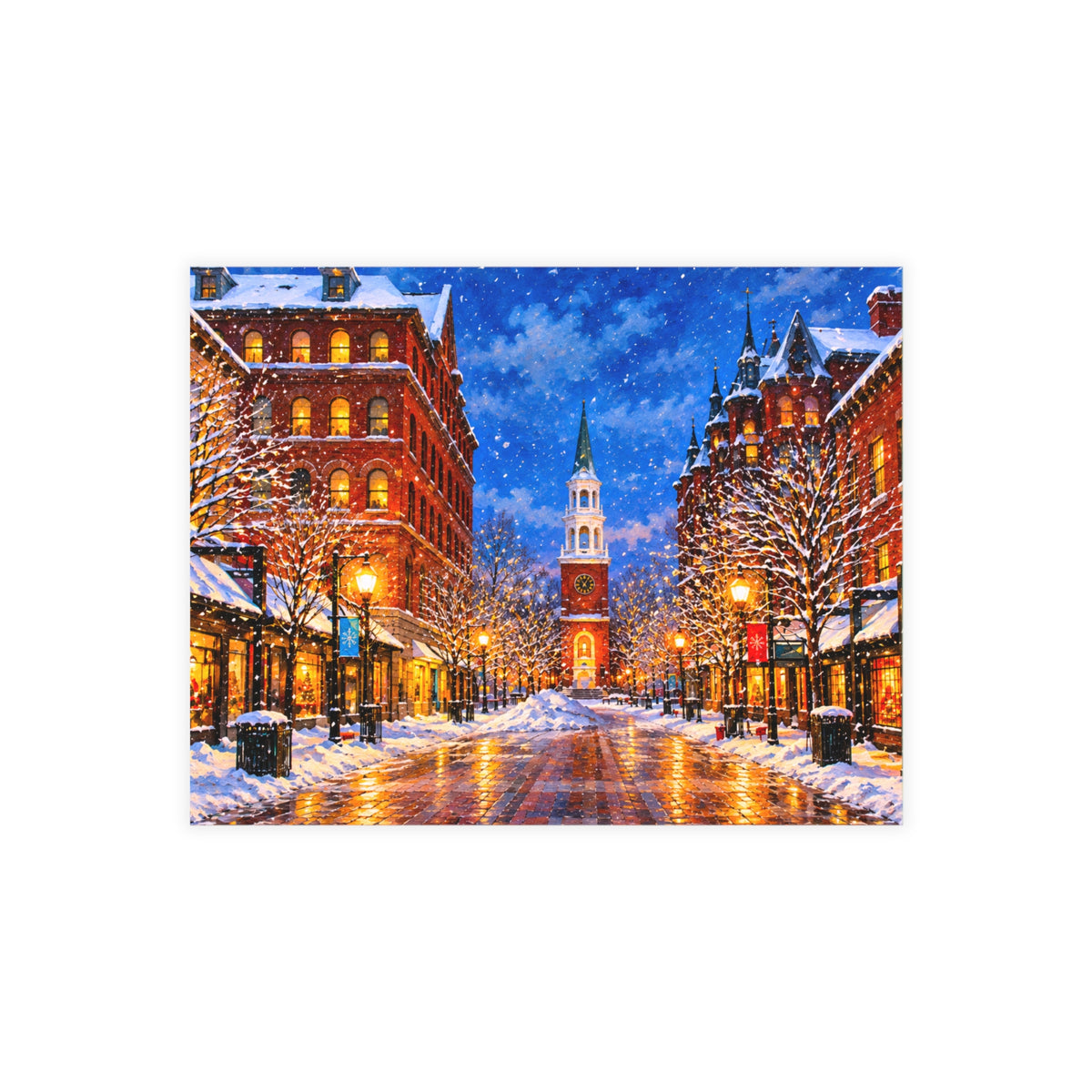 Church Street Burlington Vermont Postcard Bundles (envelopes included)