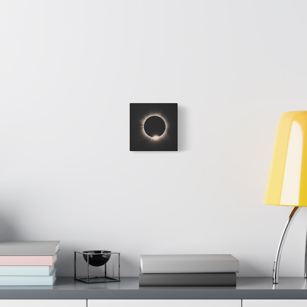Total Solar Eclipse Matte Canvas