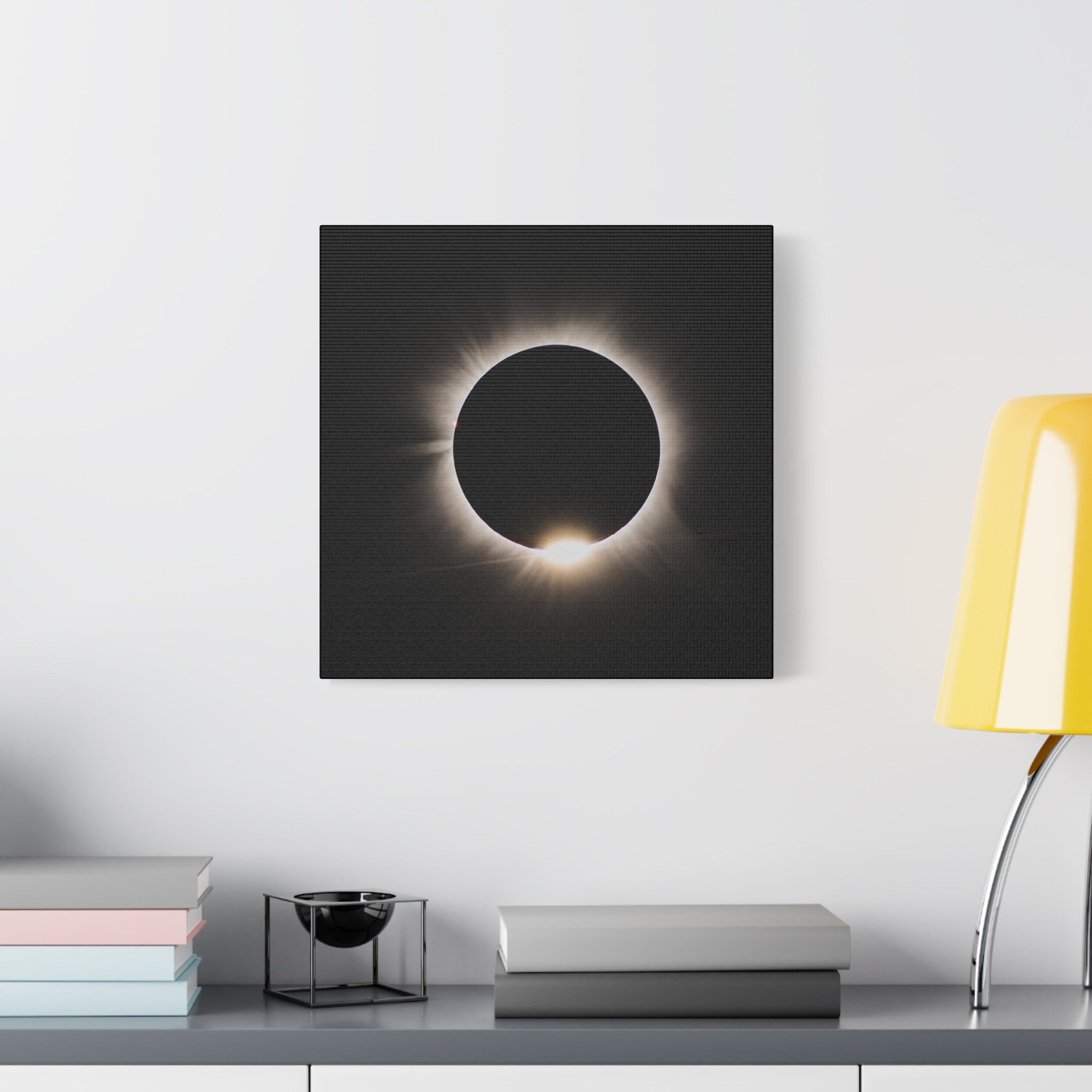 Total Solar Eclipse Matte Canvas