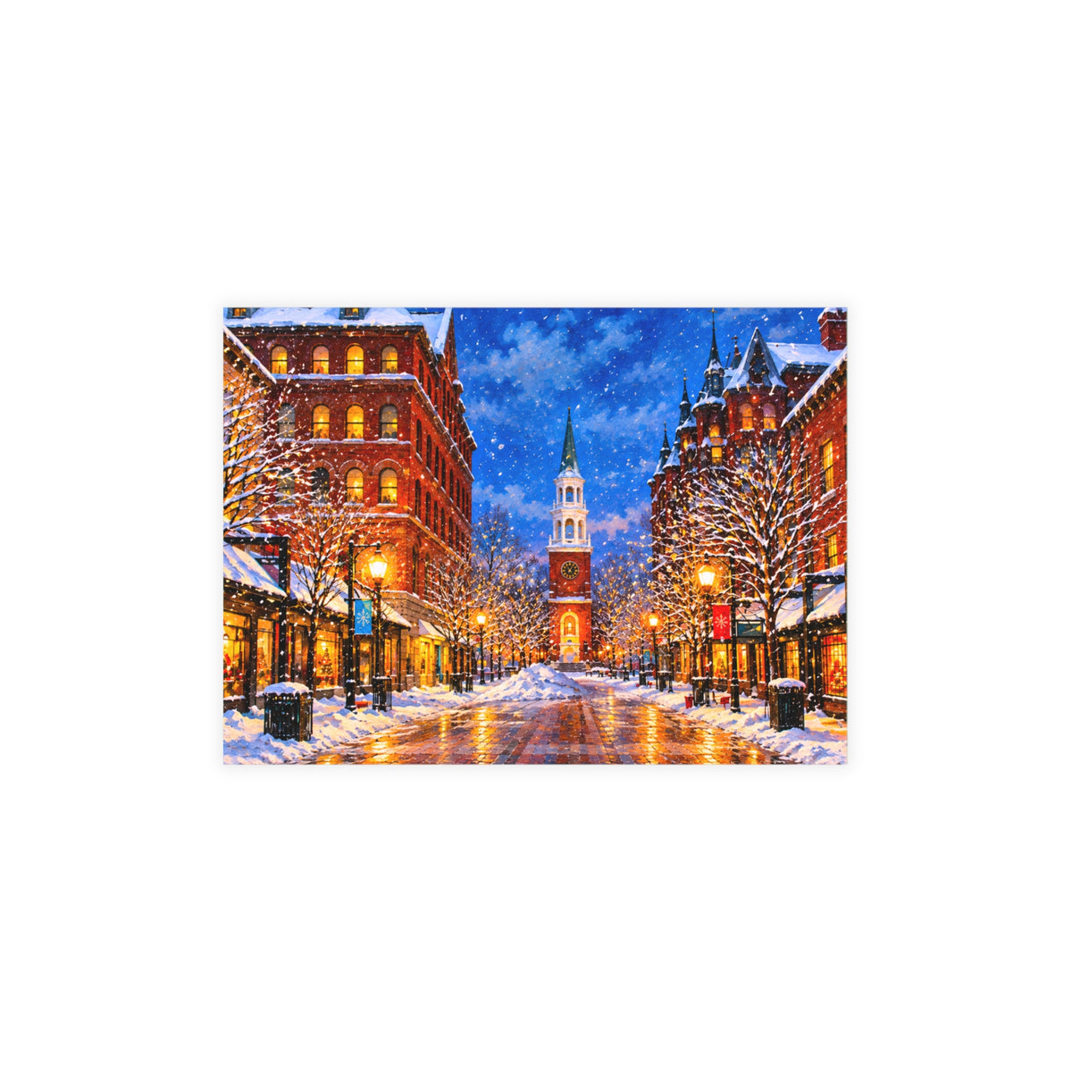 Church Street Burlington Vermont Postcard Bundles (envelopes included)