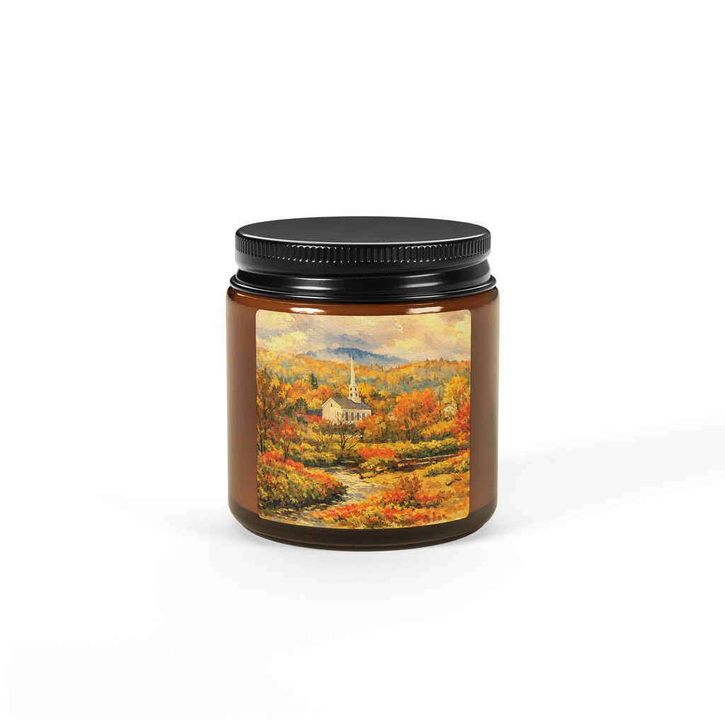 Stowe Vermont Candle | Amber Jar Soy Candle