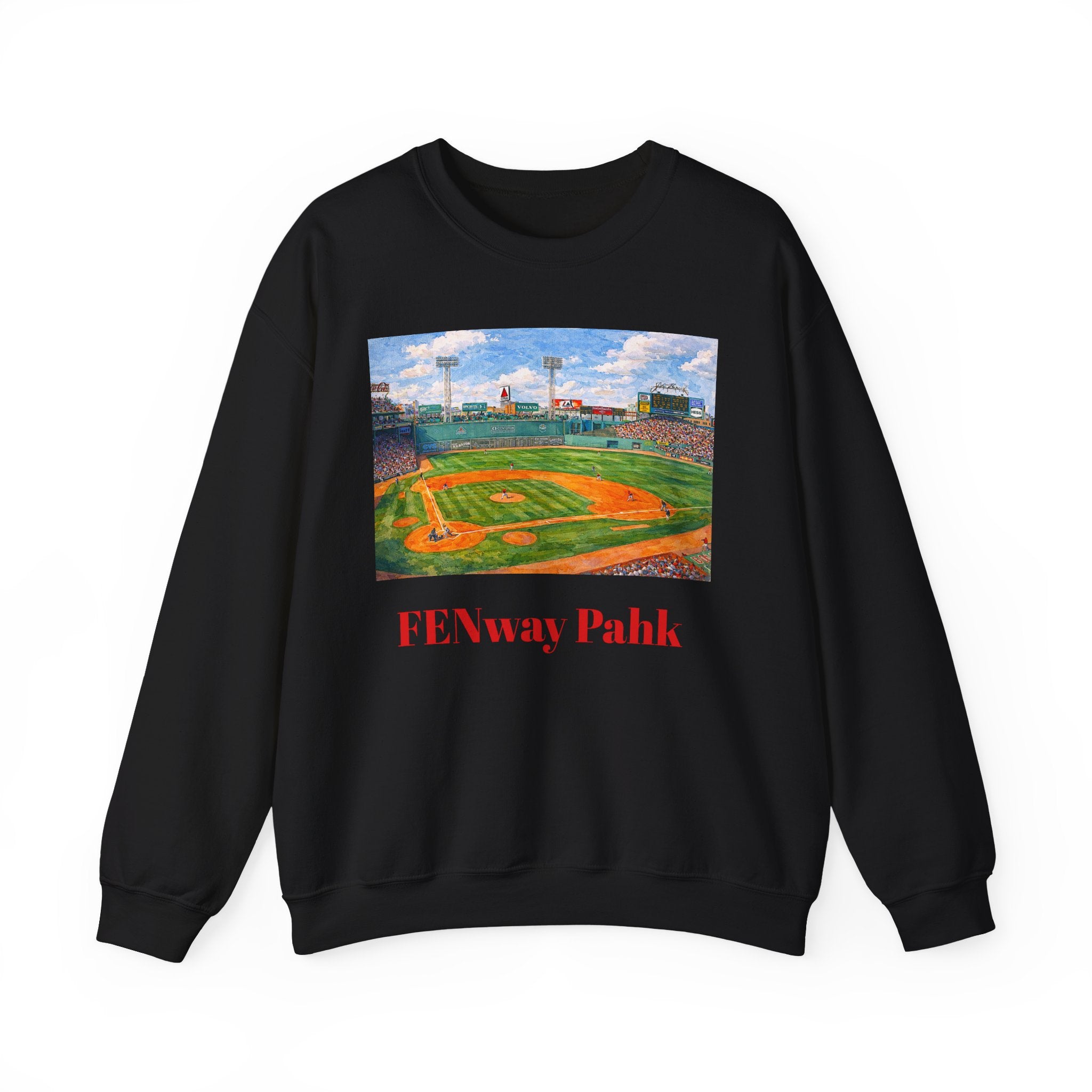 Fenway Park Boston Red Sox Stadium Image sweatshirt | Red Sox Baseball Crewneck