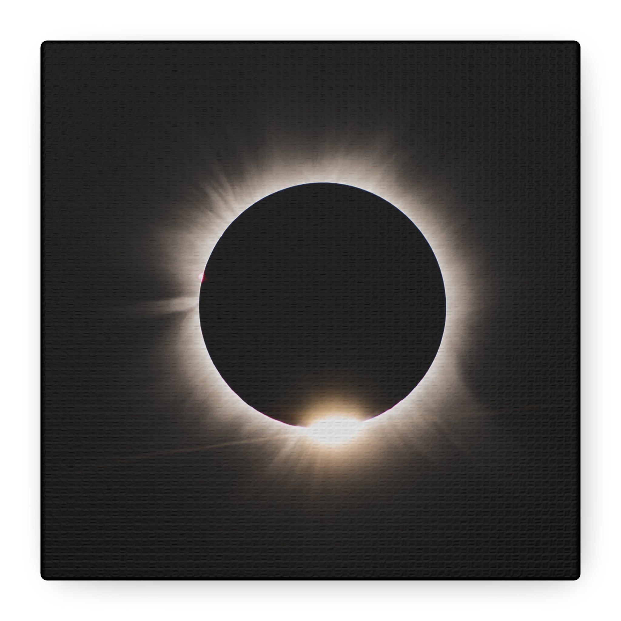 Total Solar Eclipse Matte Canvas