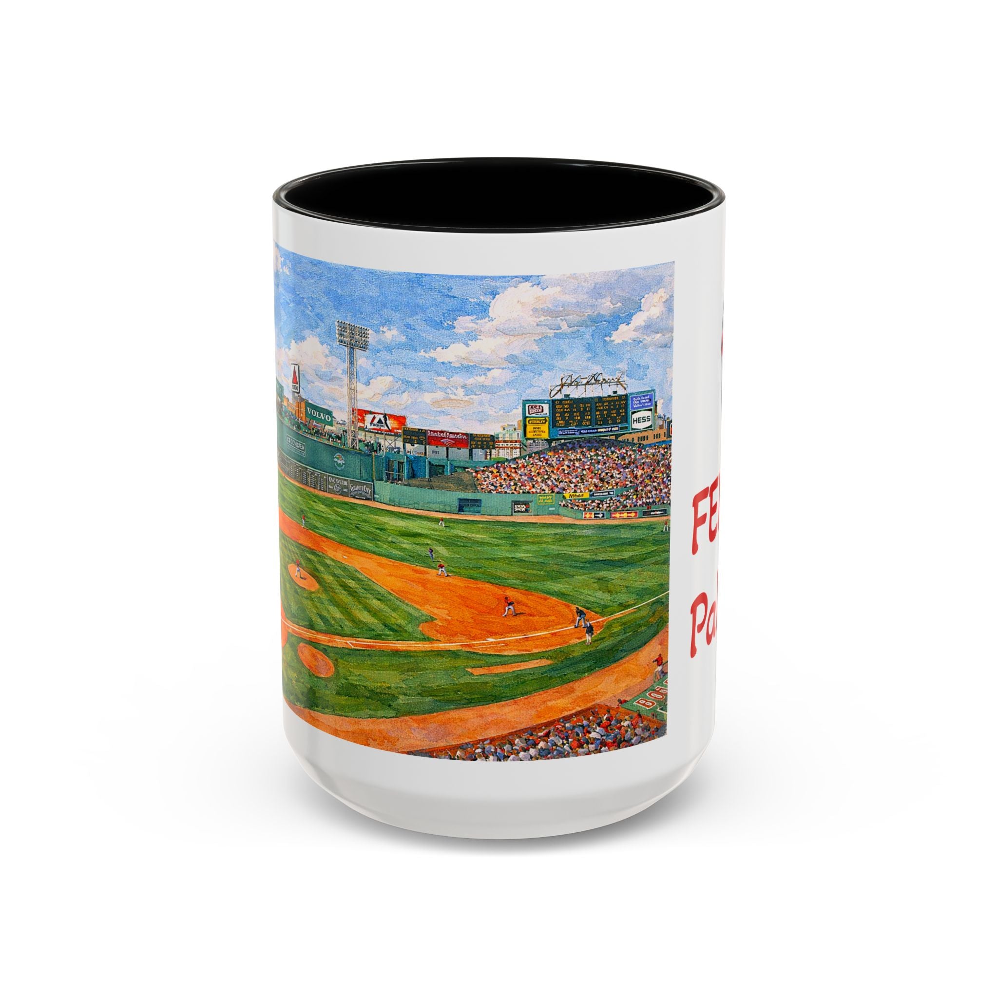 Fenway Pahk Boston Red Sox Two-Sided Mug | Baseball Stadium Coffee Mug