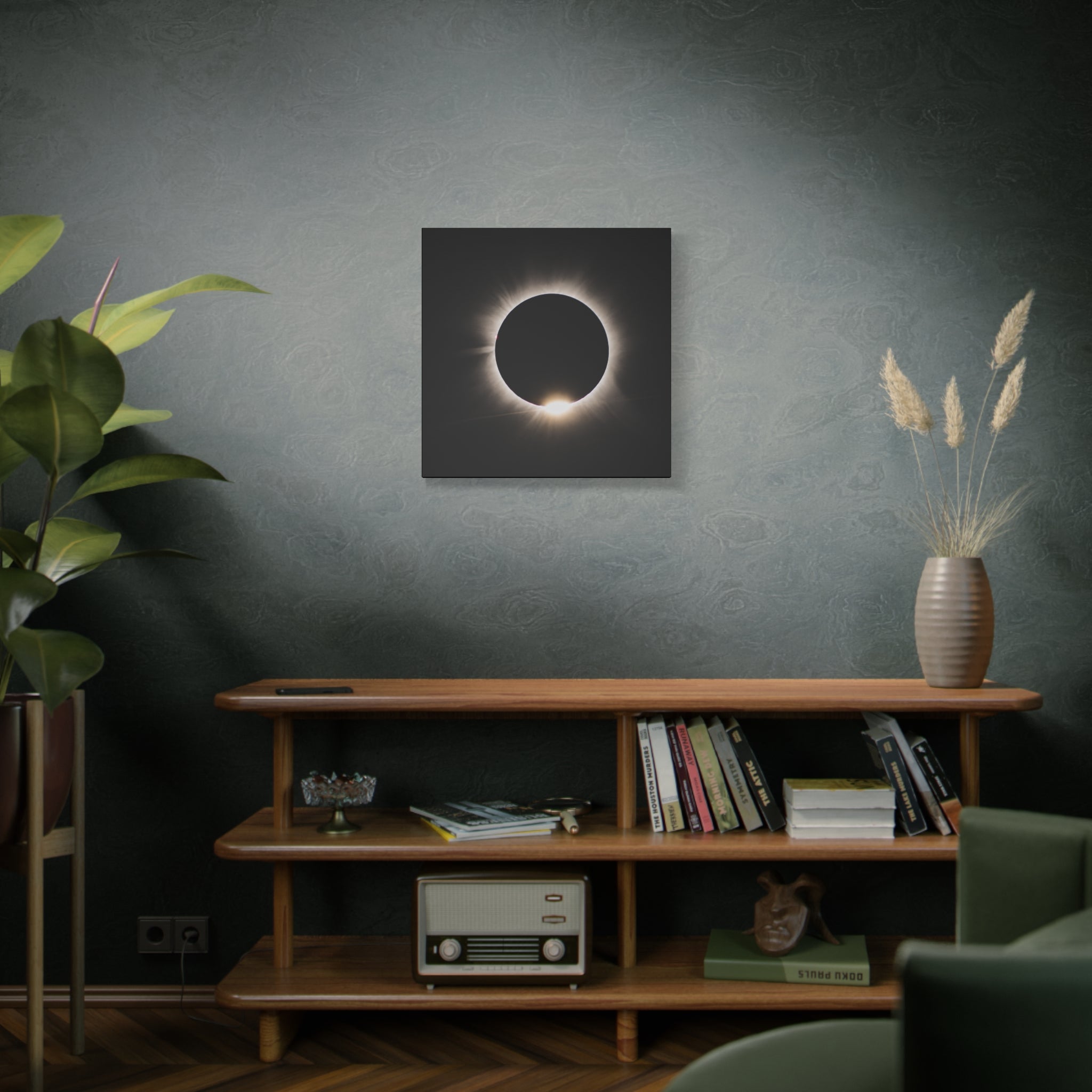 Total Solar Eclipse Matte Canvas