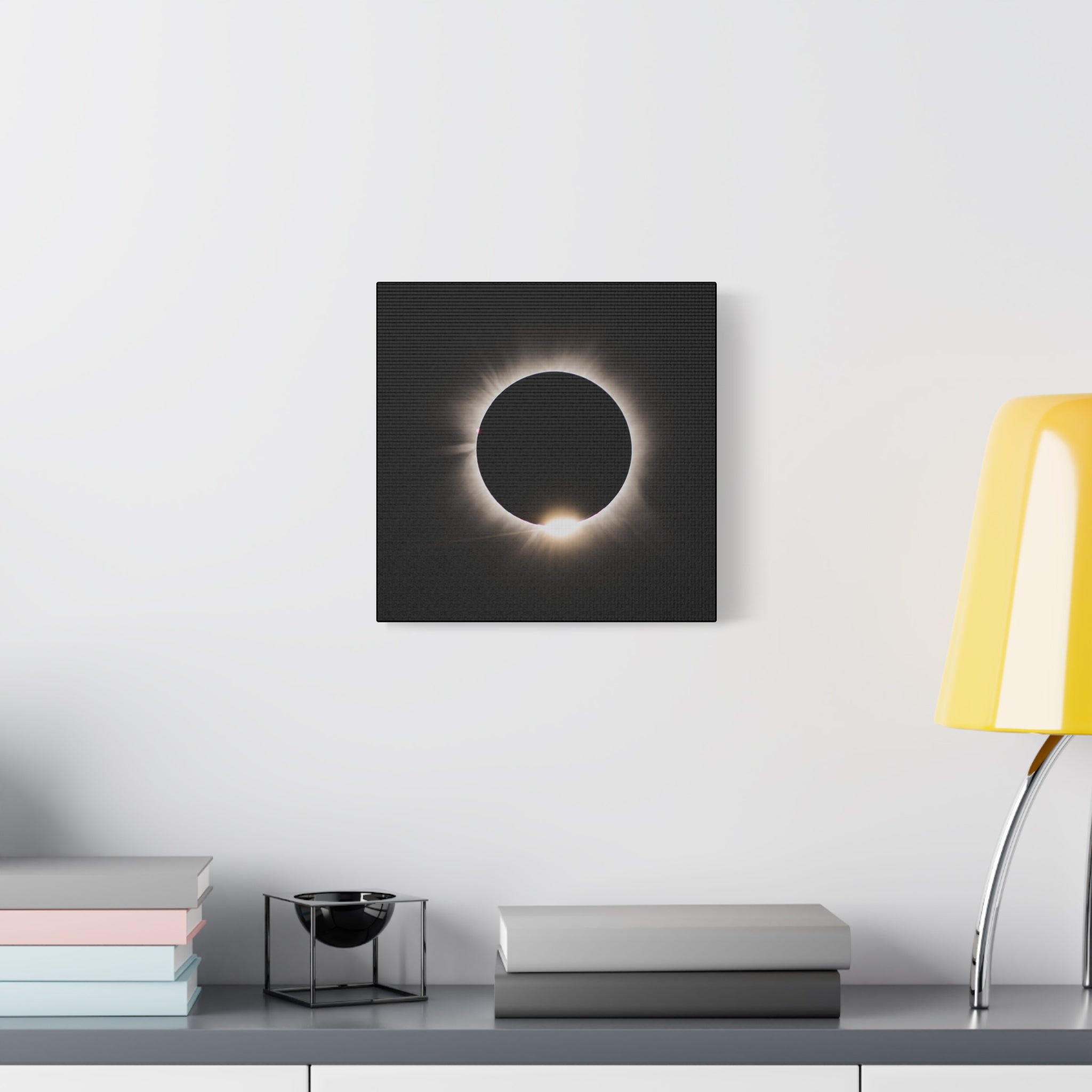 Total Solar Eclipse Matte Canvas