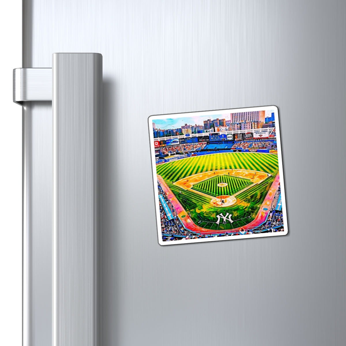 Yankee Stadium Aerial View Magnets | Baseball Field Refrigerator Magnet