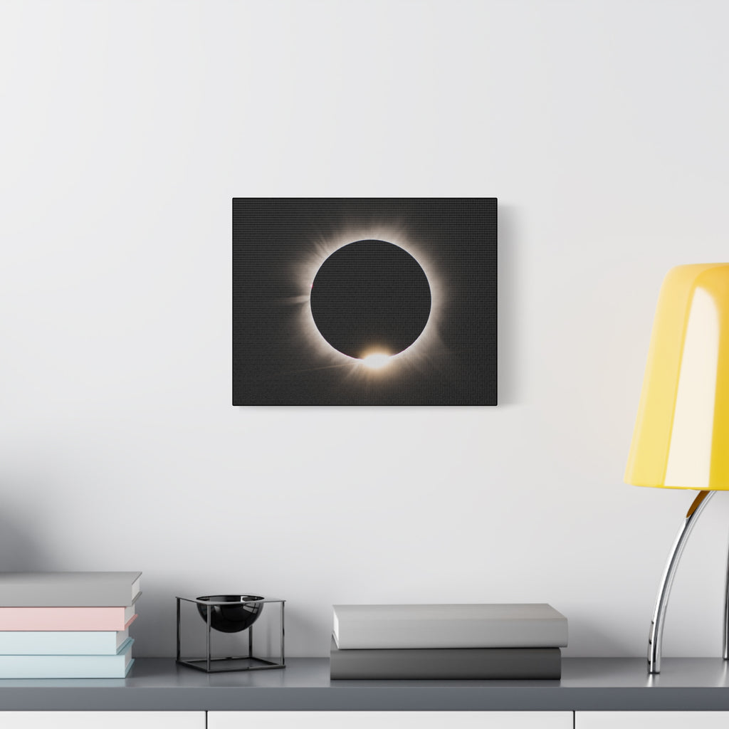 Total Solar Eclipse Matte Canvas