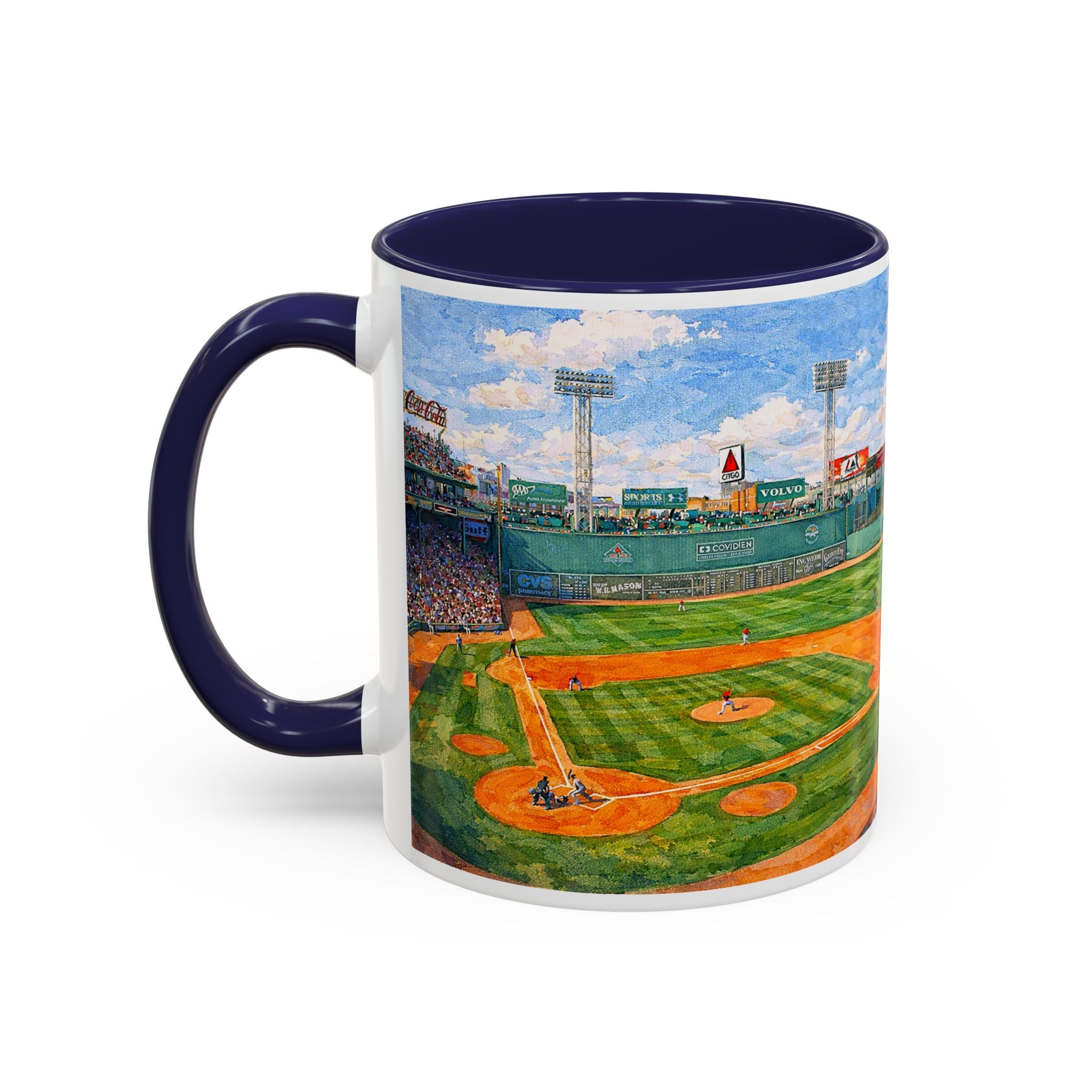 Fenway Pahk Boston Red Sox Two-Sided Mug | Baseball Stadium Coffee Mug