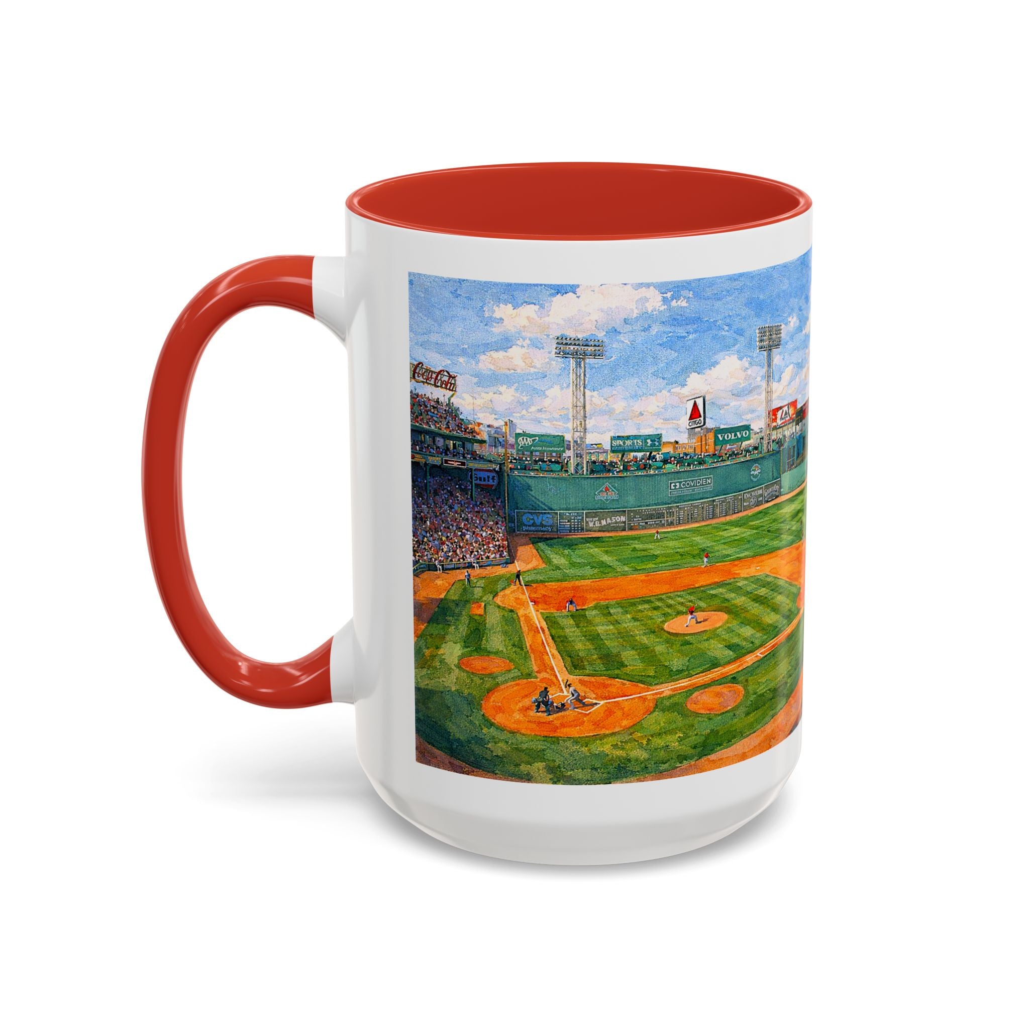 Fenway Pahk Boston Red Sox Two-Sided Mug | Baseball Stadium Coffee Mug