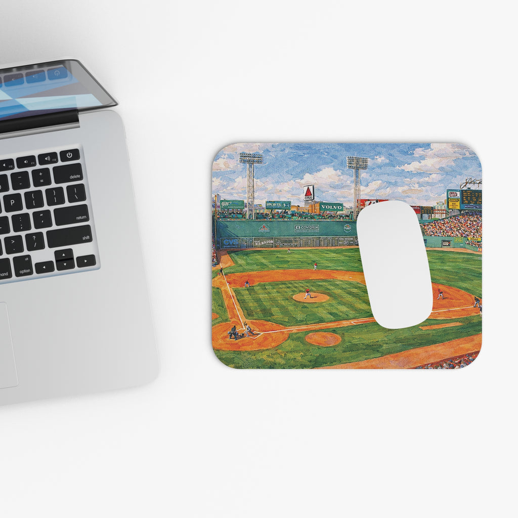 Fenway Park Mouse Pad | Fenway Field Art Desk Mat